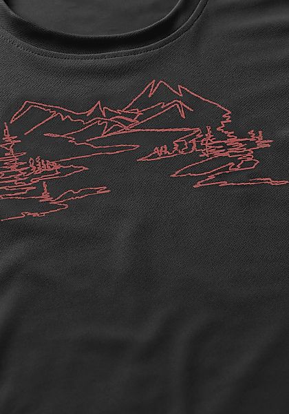 Maier Sports T-Shirt "Wilma Print", Damen Funktionsshirt, Freizeitshirt mit günstig online kaufen