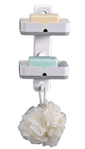 Creliv Seifenablage Doppelschicht Seifenschale, ohne Bohren, WC-Deckelheber günstig online kaufen