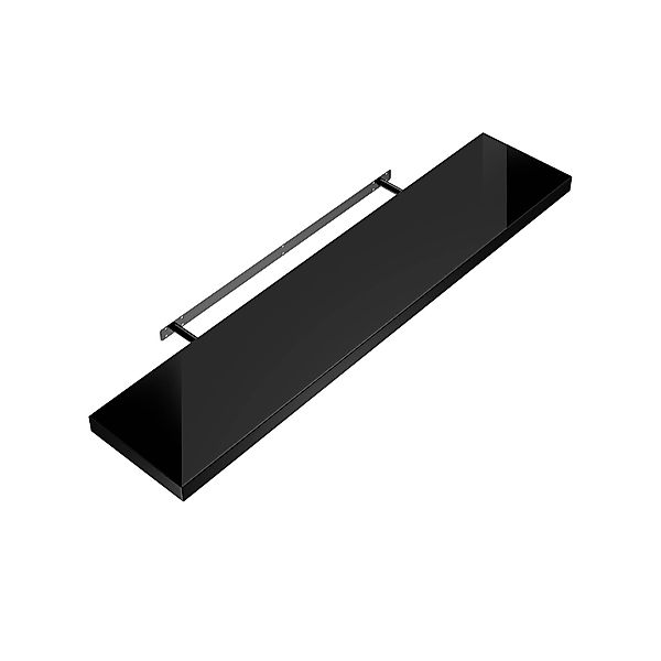 Casaria Wandboard, Schwarz Hängeregal mit Halterung günstig online kaufen