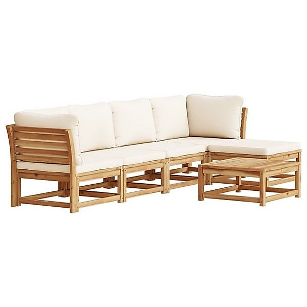 vidaXL Sofaelement 6-tlg. Garten-Lounge-Set mit Kissen günstig online kaufen