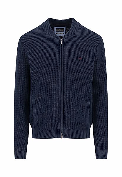 FYNCH-HATTON Strickjacke im College-Look und mit Reißverschluss günstig online kaufen