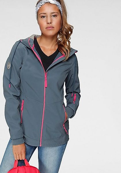 Ocean Sportswear Softshelljacke aus recyceltem Polyester atmungsaktiv, wass günstig online kaufen