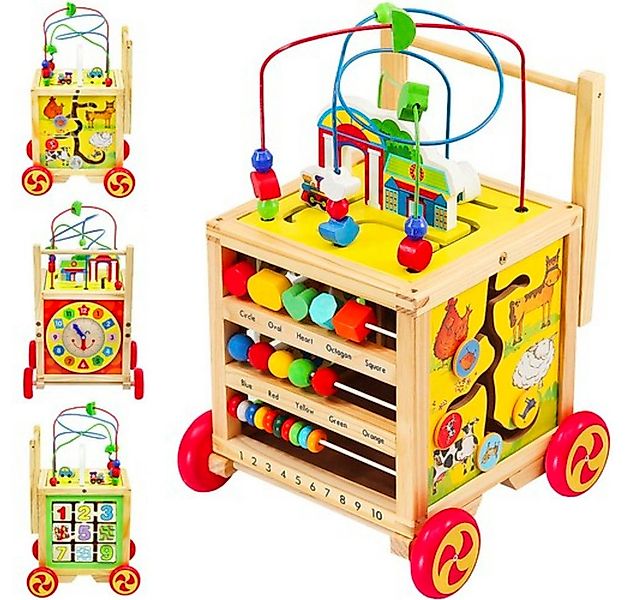 ISO TRADE Lernspielzeug Holzschieber Lernwürfel Kinderspielzeug (Spar-Set, günstig online kaufen