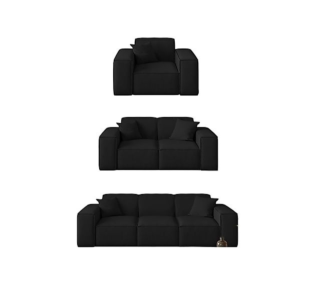 Fun Möbel Polstergarnitur Sofaset Designersofa CELES günstig online kaufen