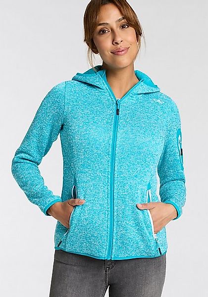 CMP Strickfleecejacke KNITTED MELANGE HOODY WOMAN günstig online kaufen