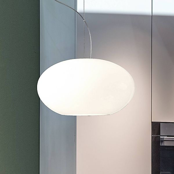 Casablanca Aih - Hängeleuchte 38 cm weiß glänzend günstig online kaufen