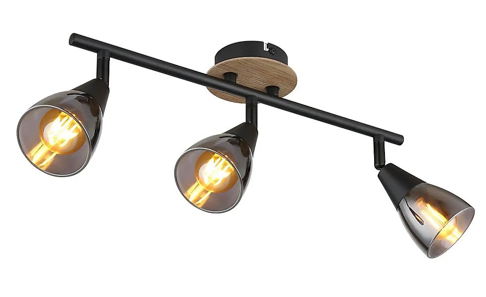 Globo Lighting Deckenstrahler   ¦ schwarz ¦ Maße (cm): B: 42 H: 19,5 T: 10. günstig online kaufen