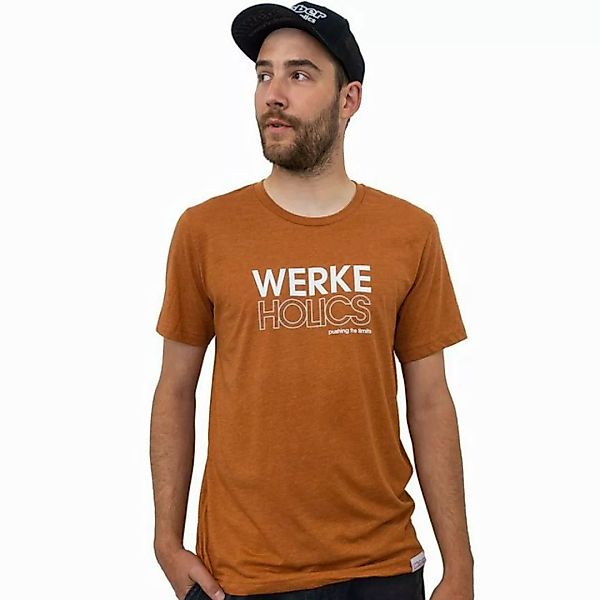 Weber GmbH T-Shirt Weber #Werkeholics Clay T-Shirt orange XL günstig online kaufen