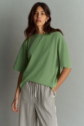 Next T-Shirt Kastiges Relaxed Fit Oversized-T-Shirt, günstig online kaufen
