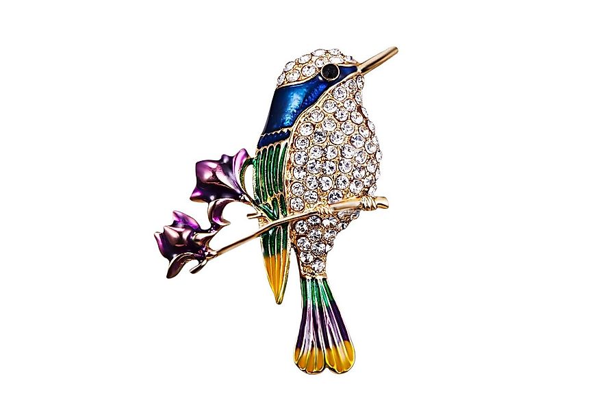 Dark-Desires Brosche Süße vintage Look Brosche Vogel, Damen Brosche vintage günstig online kaufen