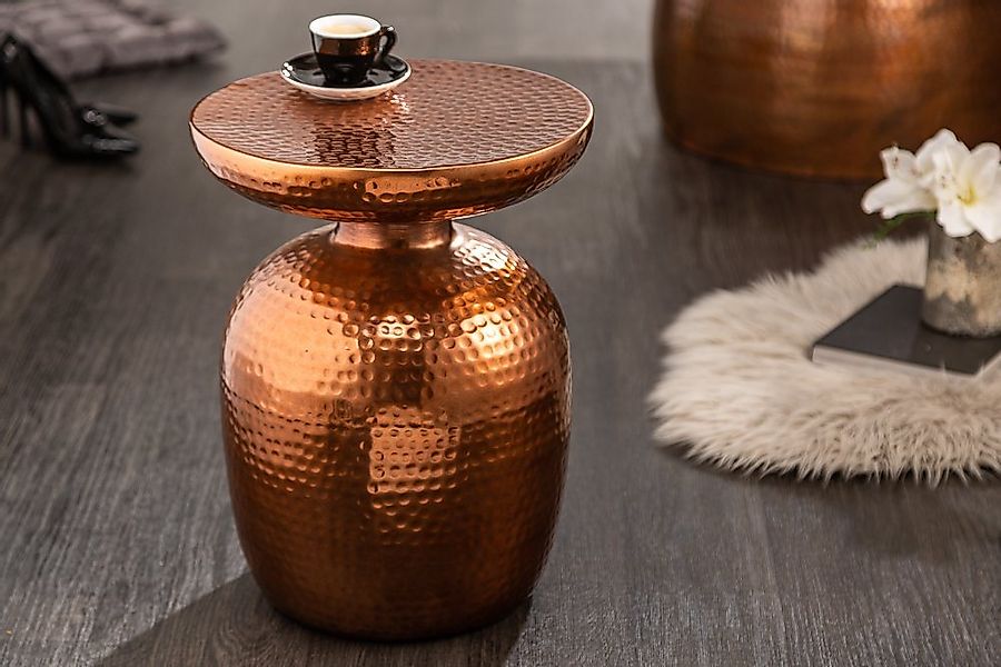 riess-ambiente Beistelltisch ORIENT 50cm kupfer (Einzelartikel, 1-St), Wohn günstig online kaufen