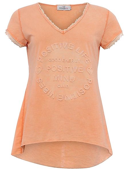 Zwillingsherz T-Shirt Damen T-Shirt Positive Mind günstig online kaufen