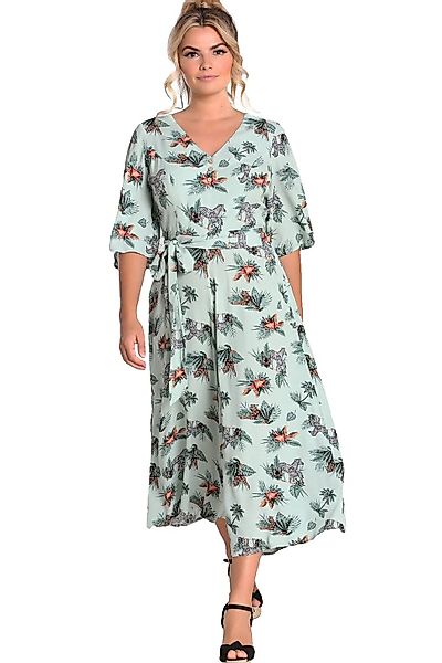 Hell Bunny Jumpsuit Sofia Tropical Blumen günstig online kaufen