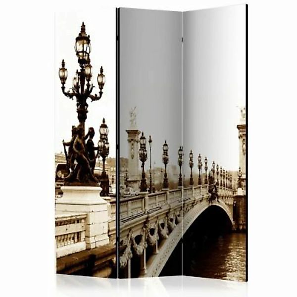 artgeist Paravent Alexander III Bridge, Paris [Room Dividers] sand Gr. 135 günstig online kaufen