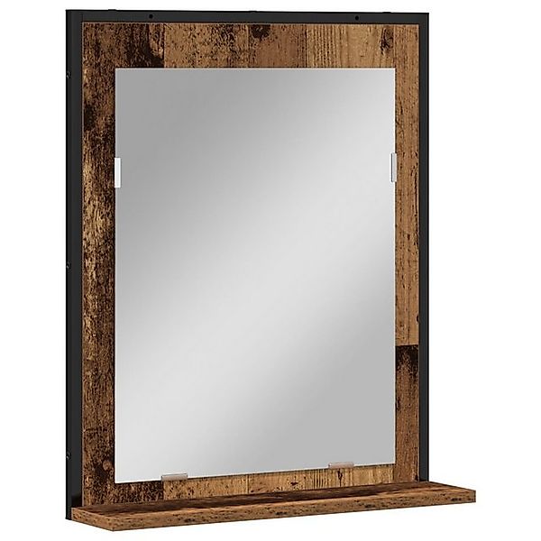 vidaXL Badezimmerspiegelschrank Badspiegel Altholz 50x12x60 cm Holzwerkstof günstig online kaufen
