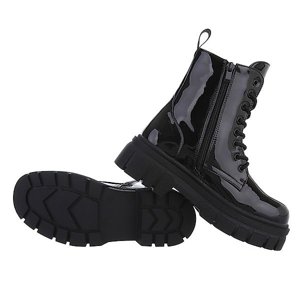 Ital-Design Damen Schnürschuhe Freizeit Schnürstiefelette (80951346) günstig online kaufen