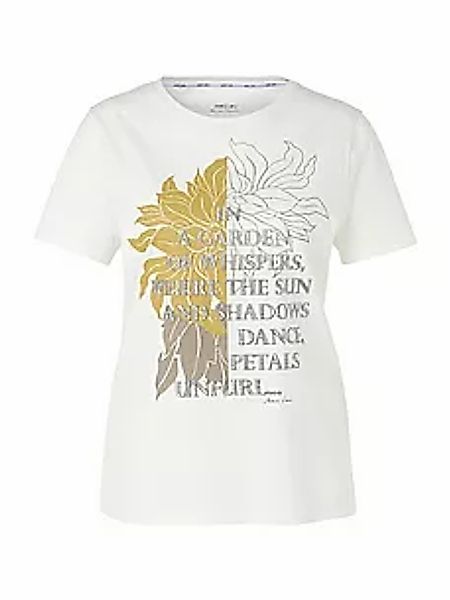 Rundhals-Shirt Marc Cain weiss günstig online kaufen