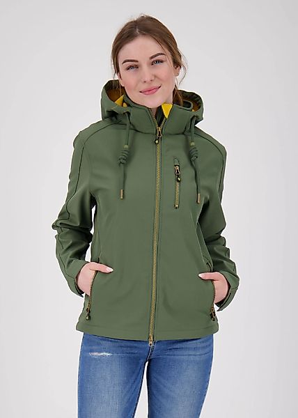 DEPROC Active Softshelljacke "ankerglutfreude WMN", mit abnehmbarer Kapuze günstig online kaufen
