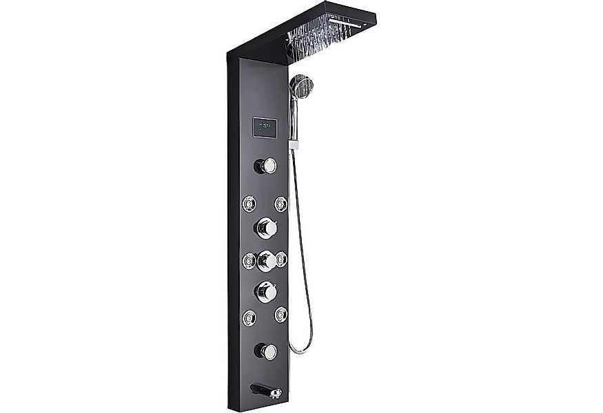 LuxaSteel Duscharmatur Regendusche, Duscharmatur Regendusche, Massage Regen günstig online kaufen