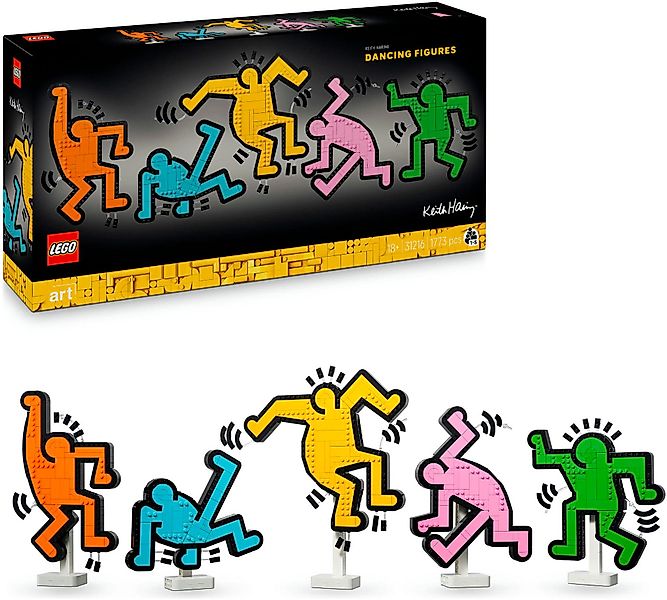 LEGO® Keith Haring – Tanzende Figuren günstig online kaufen