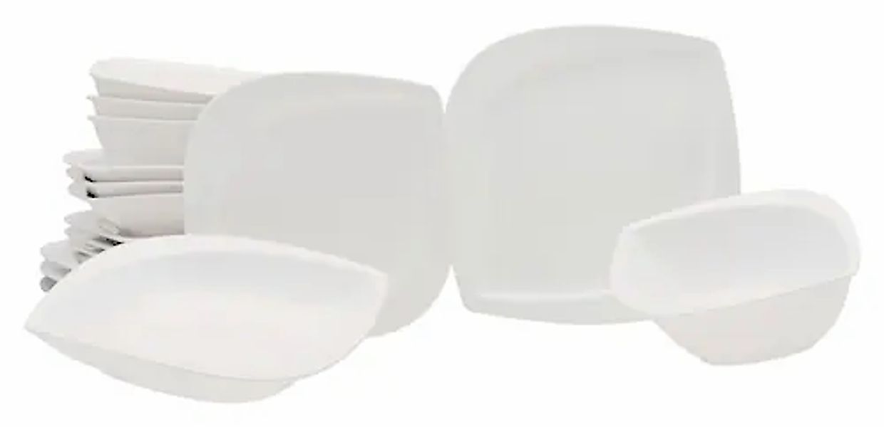 CreaTable Kombiservice »Melbourne«, (Set, 16 tlg.), extravagante Form günstig online kaufen
