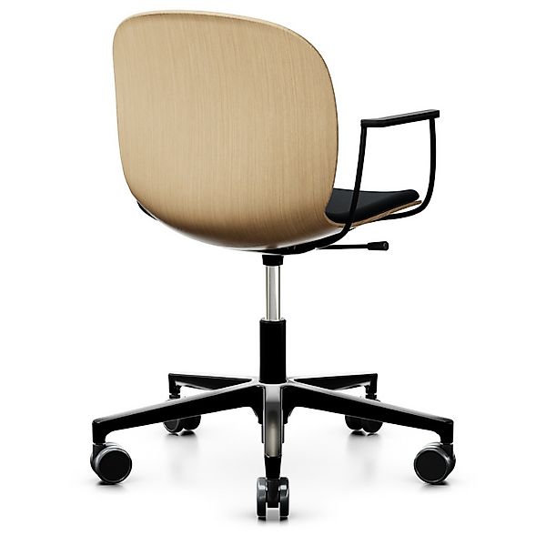 Profim Noor (6075S) Bürostuhl | Eichensitzschale mit Sitzpolster | Rollen günstig online kaufen