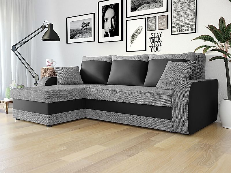 MIRJAN24 Ecksofa Kris Lux, mit Schlaffunktion günstig online kaufen