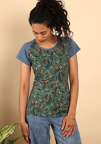 Raglan Shirt Paradiesvogel günstig online kaufen
