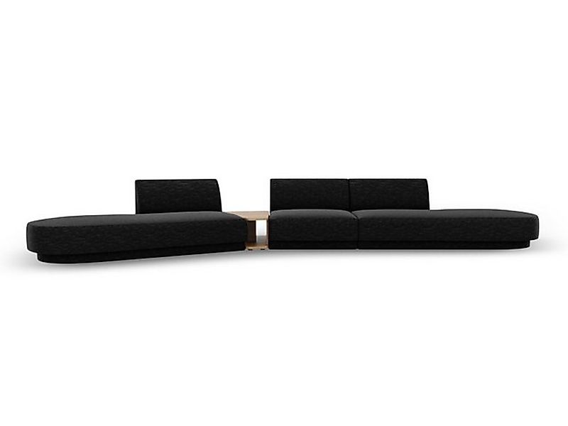 Micadoni Sofa Miley, modular 5-Sitzer ohne Armlehnen günstig online kaufen