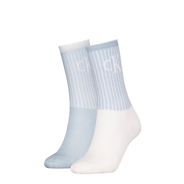 Calvin Klein Jeans Socken "CKJ WOMEN SOCK 2P GLOSSY RIB" 2 Paar, 2 Stk. tlg günstig online kaufen