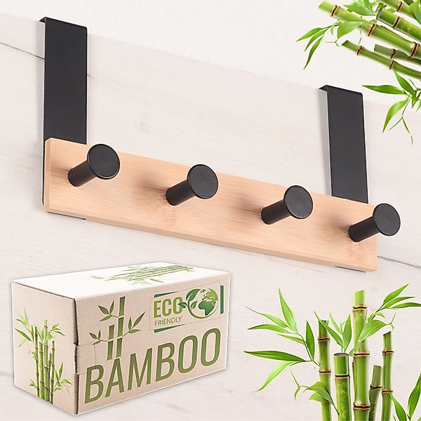 RICOO Garderobenleiste Tür Hakenleiste Hängegarderobe Türhakenleiste günstig online kaufen