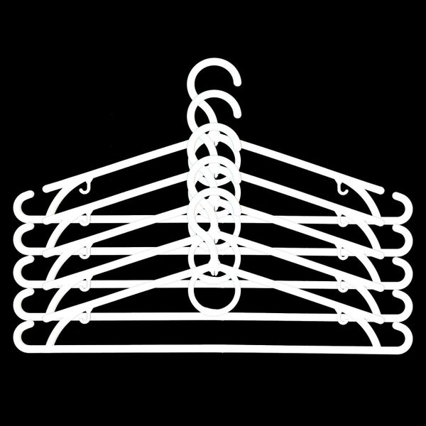 maDDma Kleiderbügel 5 Kunststoff Kleiderbügel Wäschebügel günstig online kaufen