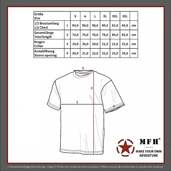 MFH T-Shirt MFH US T-Shirt, halbarm, günstig online kaufen