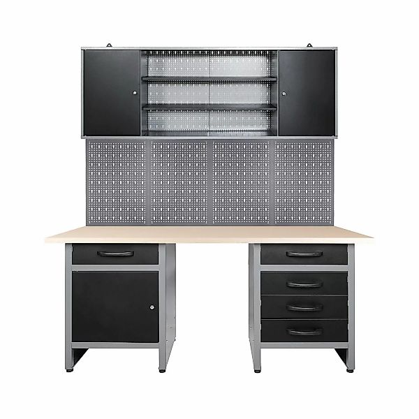 Ondis24 Werkstatt Set Entdecker 160 cm mit Sitzraum Werkstatteinrichtung We günstig online kaufen