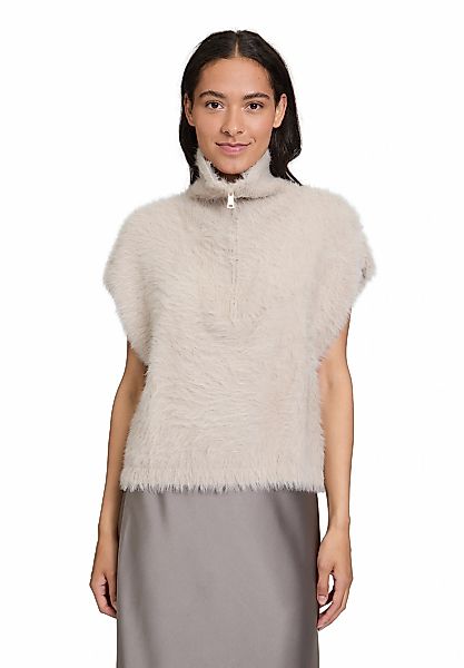 Cartoon Stricktop "Cartoon Damen Strickpullunder mit Reißverschluss" günstig online kaufen