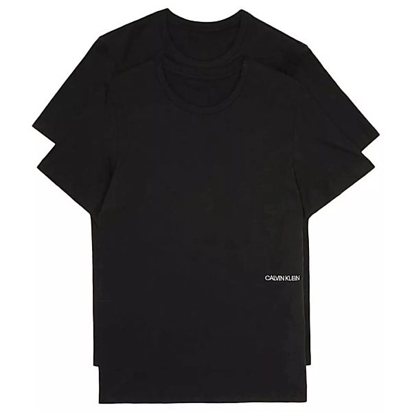 Calvin Klein – Statement 1981 – Schwarze T-Shirts mit Rundhalsausschnitt un günstig online kaufen