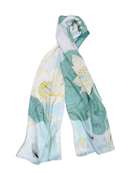 MayTree Seidenschal Lotus, 55 x 175 günstig online kaufen
