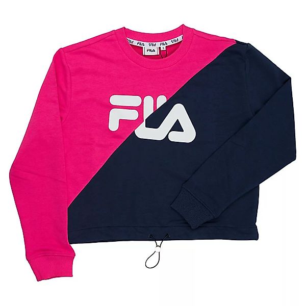 Fila Banji Cropped Sweatshirt XS Pink Yarrow / Black Iris günstig online kaufen