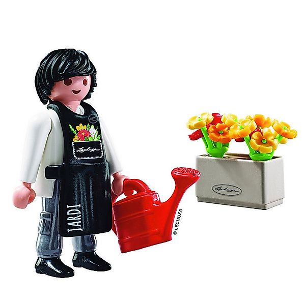 Lechuza® Gartenfigur Lechuza Dekofigur Playmobil® Gärtner Mini günstig online kaufen