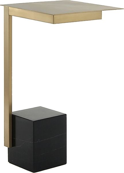 Kayoom Beistelltisch "Rocio 225, Passender Marmorfuß in kantigem Design", ( günstig online kaufen