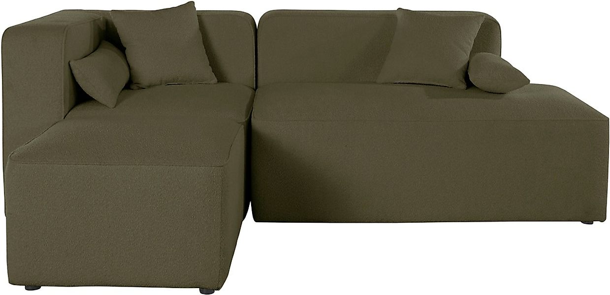 Home affaire Ecksofa "Sundstrup L-Form" Modulserie, individuelle Zusammenst günstig online kaufen