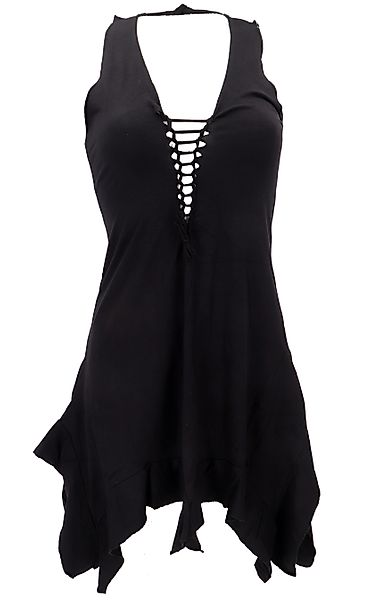 Guru-Shop Midikleid Pixi Minikleid, Goa Kleid günstig online kaufen