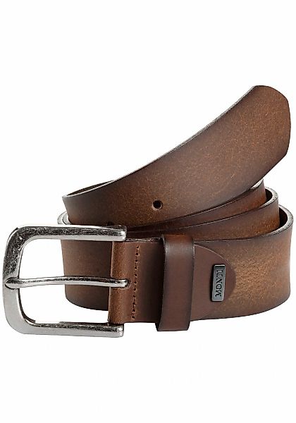 MONTI Ledergürtel "NASHVILLE", 4,0 cm breit, Jeans-Casual, kürzbar, bis Gr. günstig online kaufen