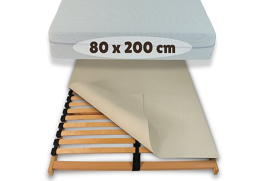 Matratzenschoner Hochwertiger Lattenrostschoner – Atmungsaktive Matratzenun günstig online kaufen