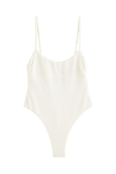 self Badeanzug Self. Bauchformender Badeanzug, hoher Beinschnitt (1-St) günstig online kaufen