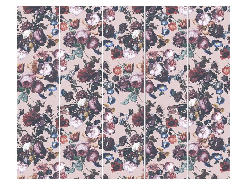 Bilderdepot24 Schiebegardine Flächenvorhang blickdicht Blüten Tulpen günstig online kaufen