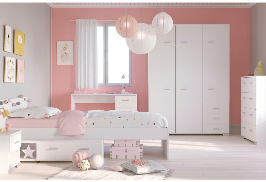 Parisot Jugendzimmer-Set Galaxy, (Set, 5-tlg., Kleiderschrank, günstig online kaufen