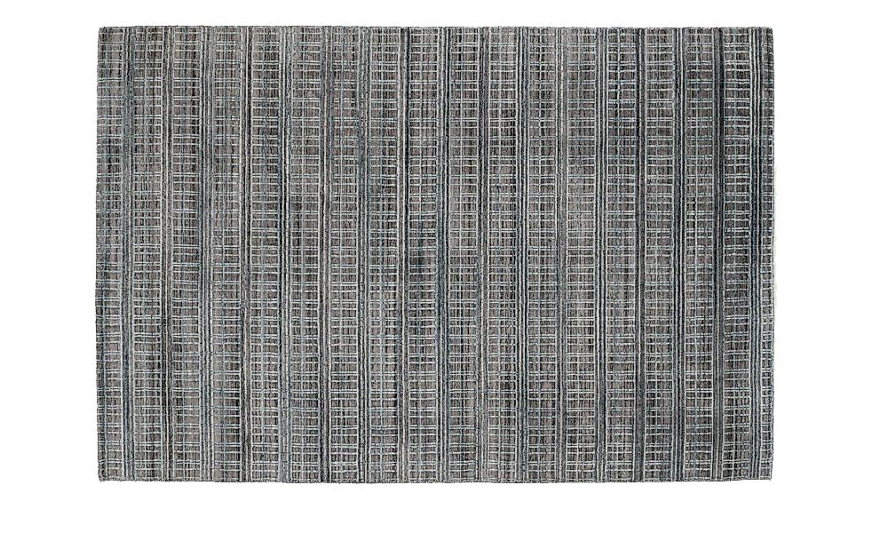 Nepal Teppich - türkis/petrol - Viskose, Wolle - 140 cm - Teppiche > Wohnte günstig online kaufen