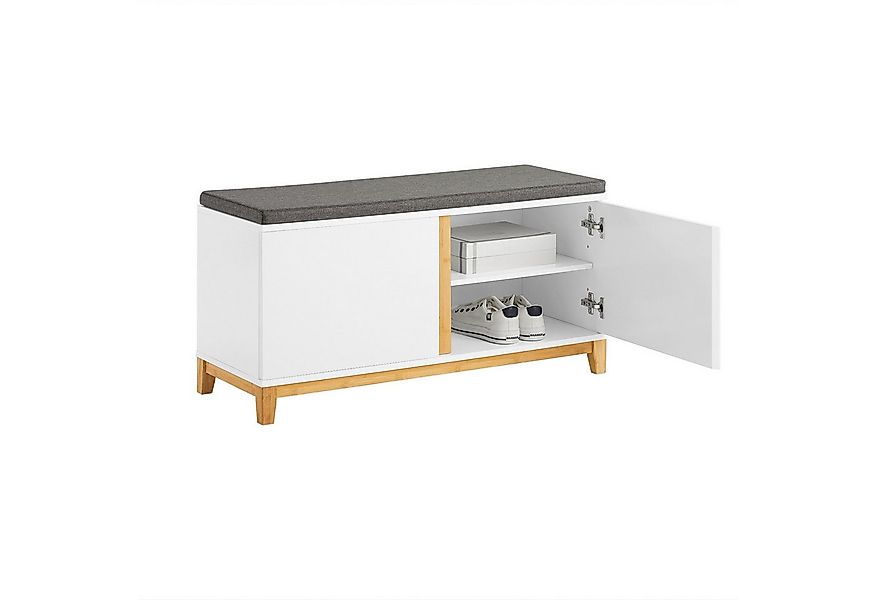 SoBuy Schuhbank FSR117, Schuhtruhe Sitzkommode Schuhregal mit sitzbank Sitz günstig online kaufen