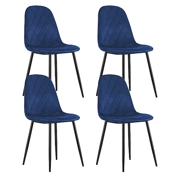 Home Collective Esszimmerstuhl 4er Set Polsterstuhl günstig online kaufen